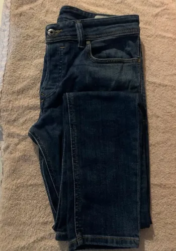 calça jeans diesel troxer slim skinny 38