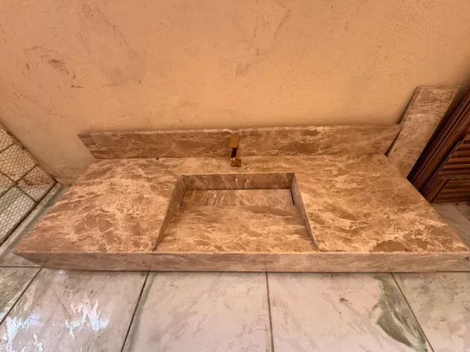 Pia de Granito bege Bahia