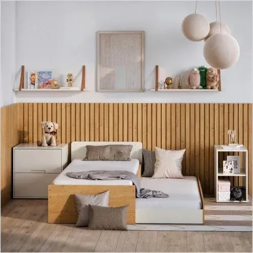 Berço Formare Off White Freijó 3x1