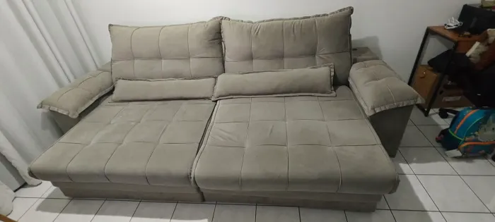 Vendo sofá retrátil 6 lugares - 2,90m
