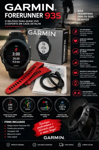Relógio Garmim Forerunner 935