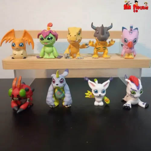 Digimon 9 personagens 