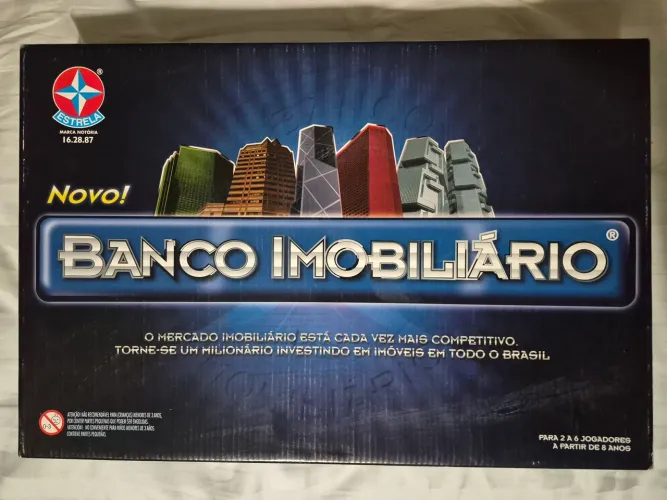Jogo Banco Imobiliário Estrela - Completo