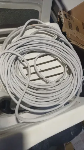 Extensão elétrica cabo 4mm 3 via 38m