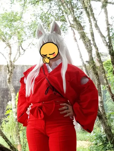 Cosplay InuYasha (apenas roupa) M/G