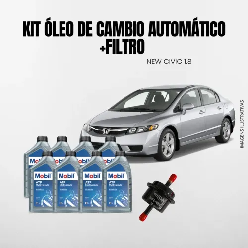 Kit troca de óleo Câmbio automático Civc