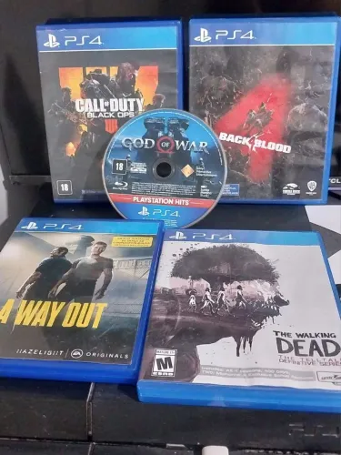 Jogos PS4 Mídia física 