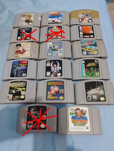 JOGOS ORIGINAIS PARA NINTENDO 64