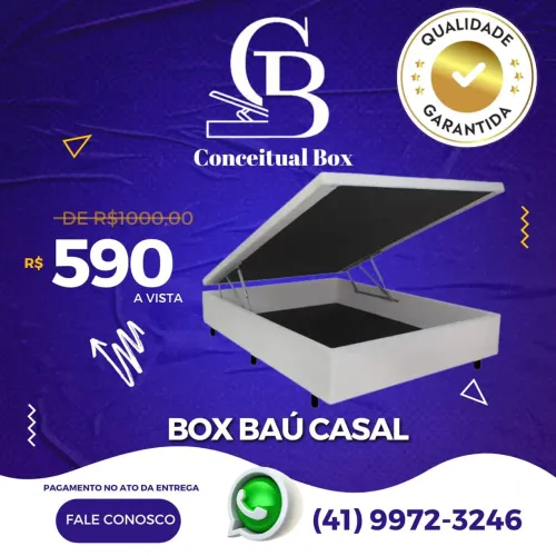 BOX BAÚ CASAL PADRÃO