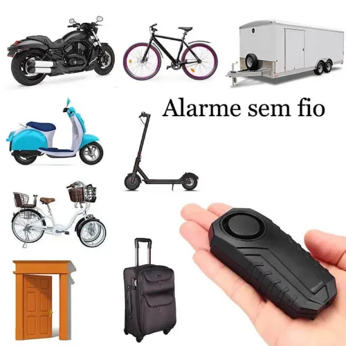 Alarme Sem Fio Bike Moto Portão Trailer Carro Patinete Porta