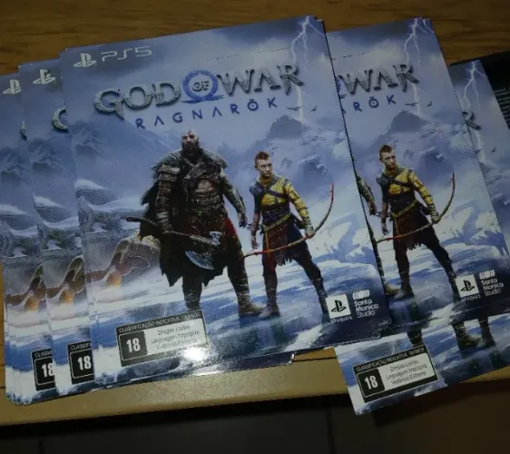 Jogos de Ps5 God of Wor (voucher) midia digital