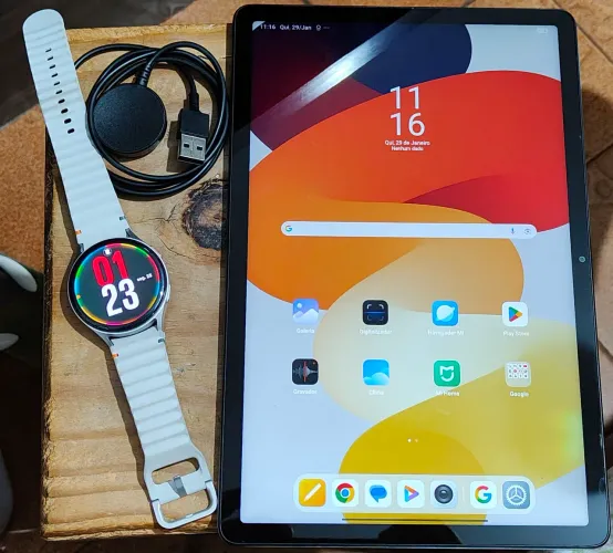 REDMI IPAD SE - 128GB/ RELOGIO SAMSUNG GALAXY WATCH 7 