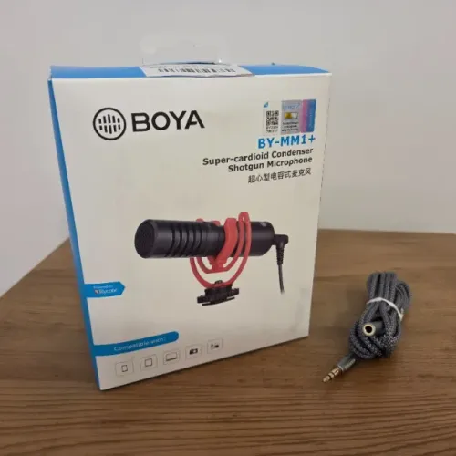 Microfone Boya BY-MM1+