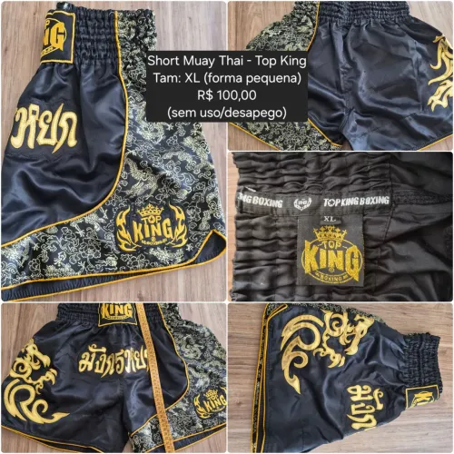 Short Muay Thai - Tam: XL - Top King 