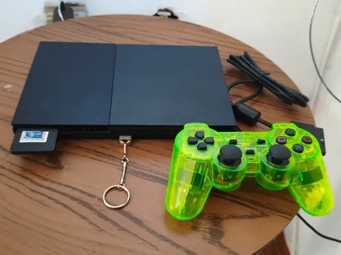 PS2 Slim vários jogos