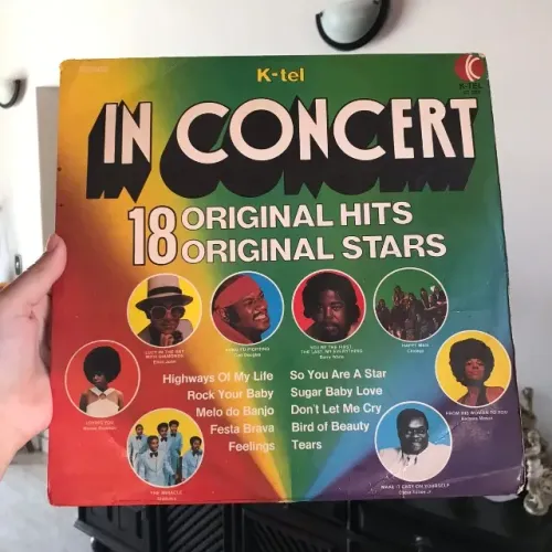 LP Vinil - k-tel in concert 1975 - 18 hits