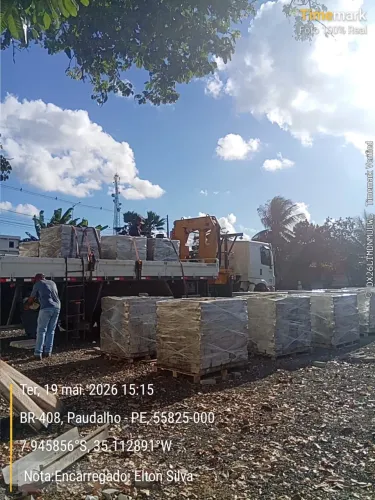 Fábrica de paver e meio fio com terreno próprio 