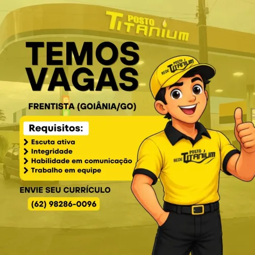 Contrata-se frentista com ou sem experiência  