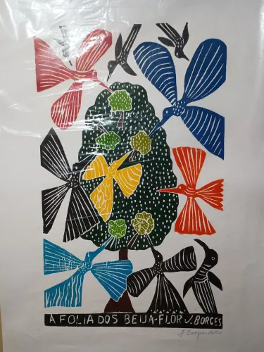 Quadro J Borges. Original 