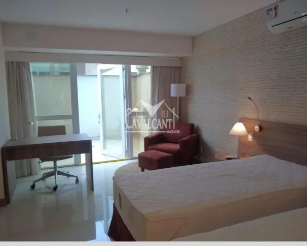 Flat mobiliado de 1 quarto no Centro - Itaboraí - RJ