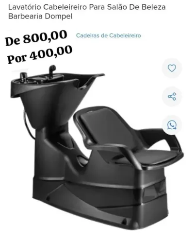 Dompel Lavatório Champ Para Cabeleireiro Salão de Beleza