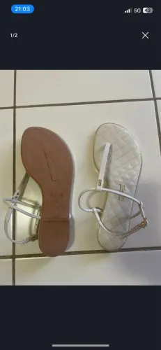 Sandália Santa Lolla usada1x
