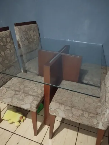 Mesa de vidro 