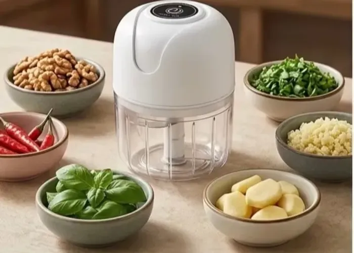 Mini Processador de Alimentos Elétrico USB - 250ml