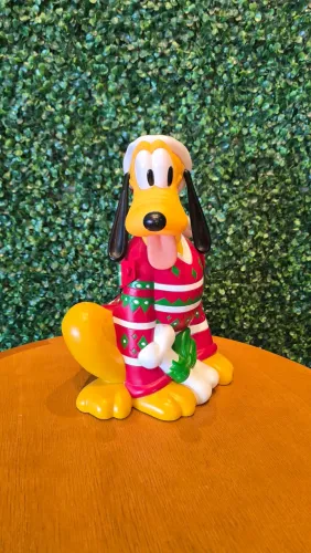 Balde pipoca Pluto Natal Disney