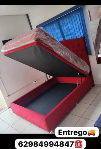 Cama box casal 
