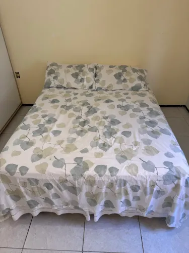 Cama de casal Ortobom com base e colchão