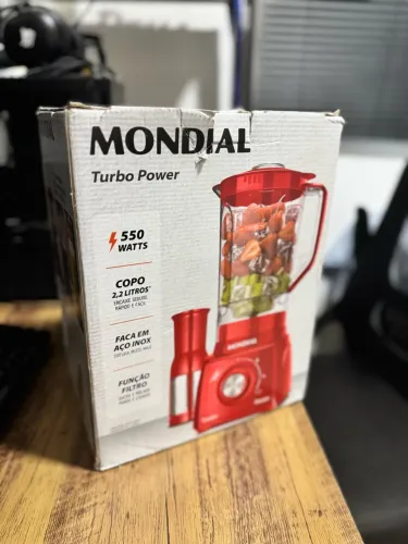 Liquidificador Mondial Turbo Power 550W