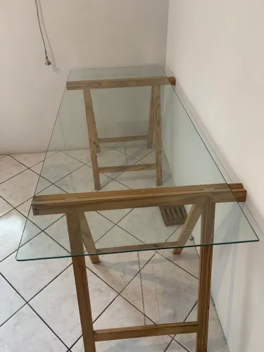 Vidro 8mm para Mesa de Escritório - 1,70m x 70cm