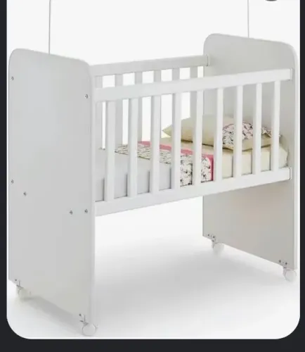 Mini berço Moisés incluso colchão e elástico
