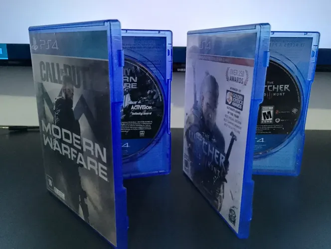 Dois jogos de Ps4 pelo preço de um.