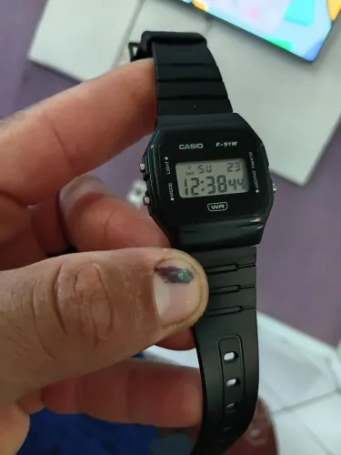 Relógio casio f-91w