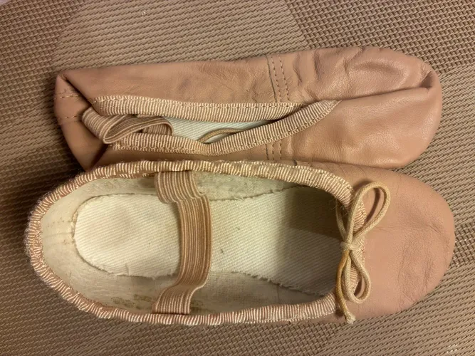 Sapatilha de Ballet em couro