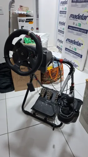Volante g920 + câmbio + cockpit
