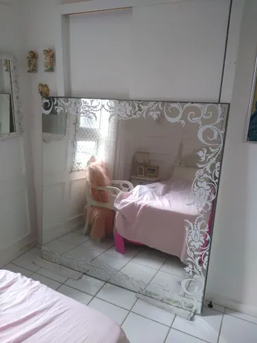 Espelho decorado