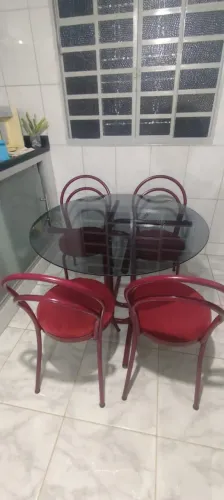 Mesa de jantar redonda 