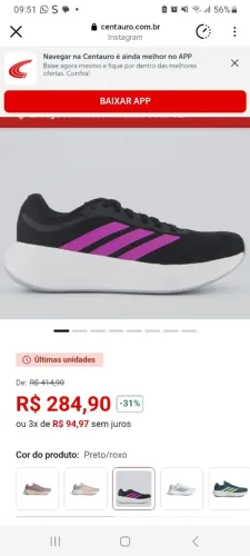 Tênis adidas novo