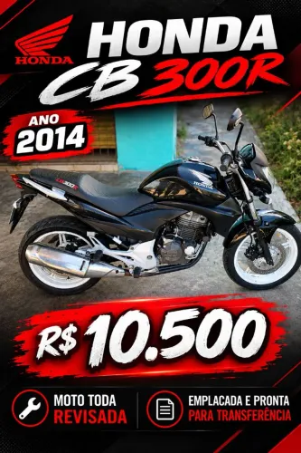 Cb300r valor 10.500