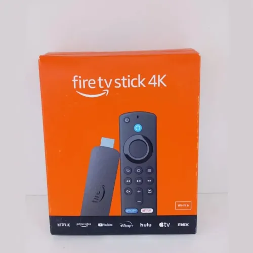 Amazon Fire TV Stick 4K (2ª Geração) Wi-Fi 6 - NOVO / LACRADO