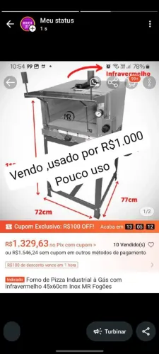 Forno industrial