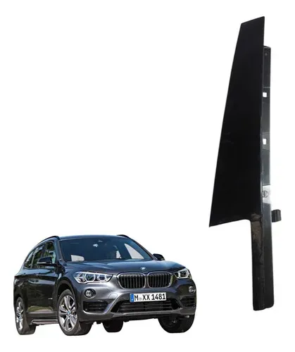 Moldura Porta Traseira Esquerda Bmw X1 2015 2016 2017 2018 Preto