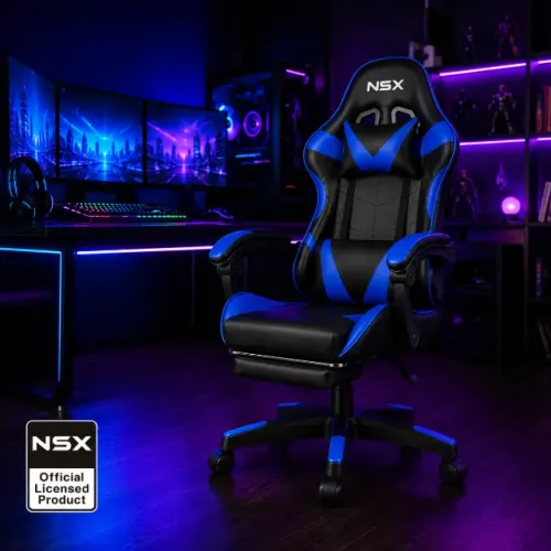 Loja da Fábrica - Cadeira Gamer - Azul