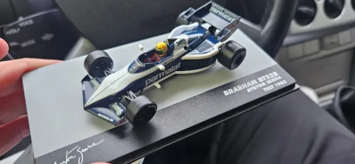 Miniatura Brabham - Ayrton Senna