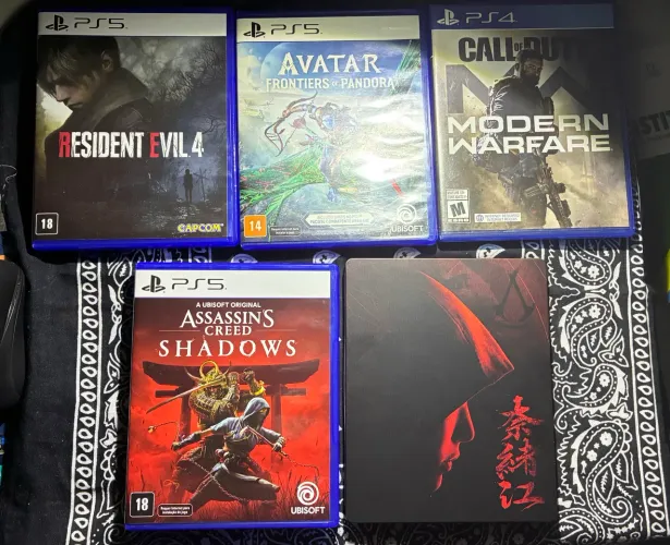 Jogos lote ps4/ps5