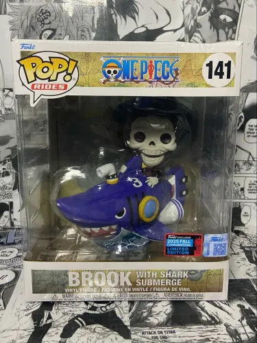 Funko Pop! One Piece - Brook with Shark Submerge #141
