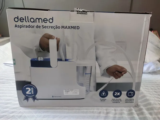 Aspirador de secreção MAXMED da Dellamed